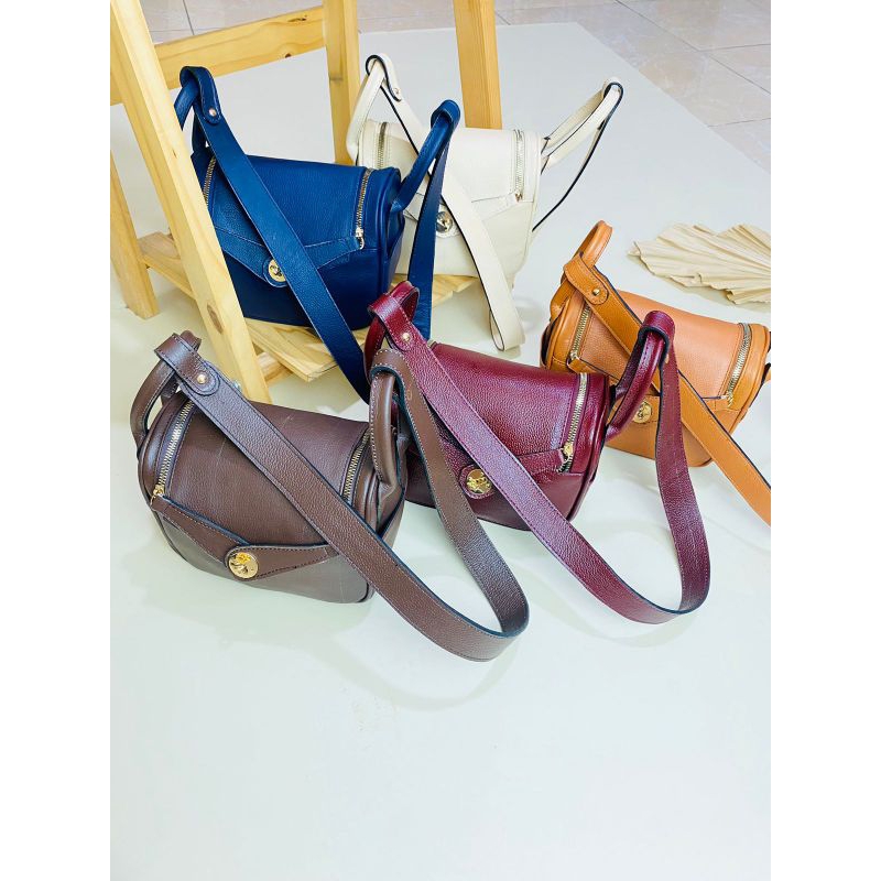 tas lindi premium asli kulit papirut best seller bisa cod