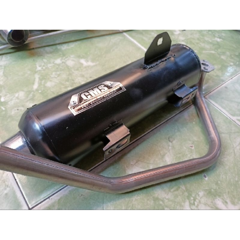 knalpot motor vario 125led suara adem