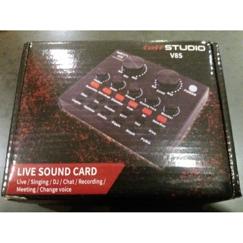 Soundcard Taffstudio V8S Bluetooth