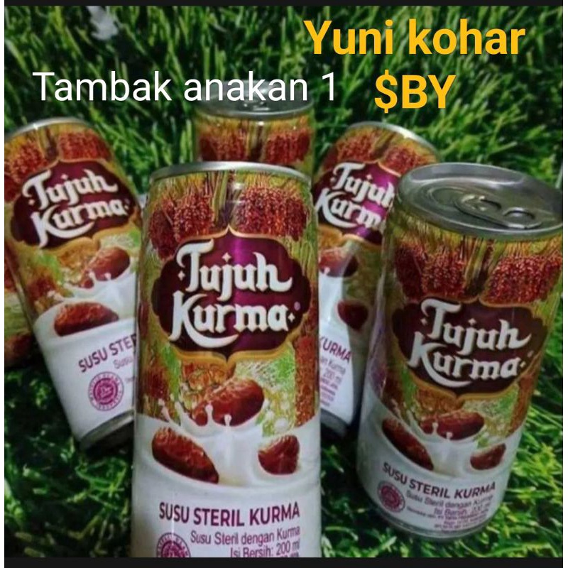 

1212 FLASH SALE Susu steril tujuh kurma 189 ml isi 12 kaleng