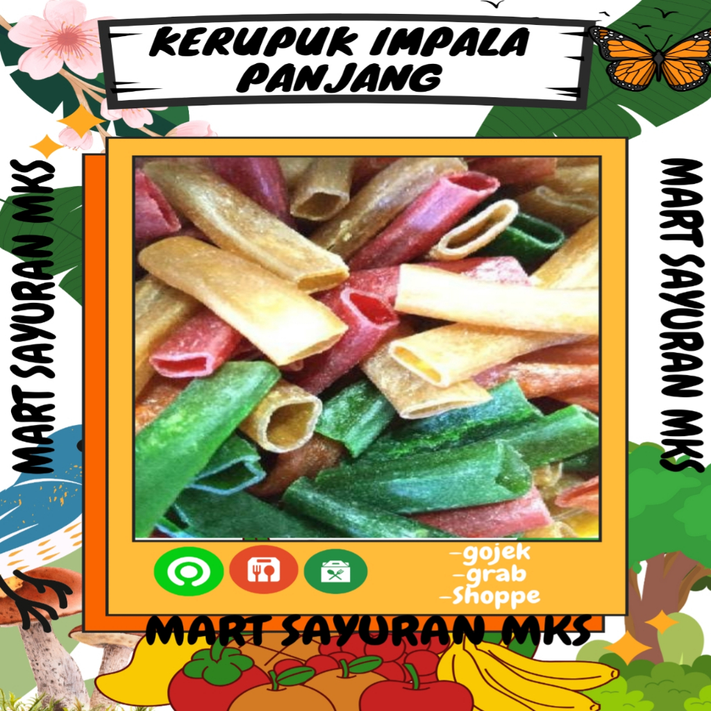 

Kerupuk impala panjang