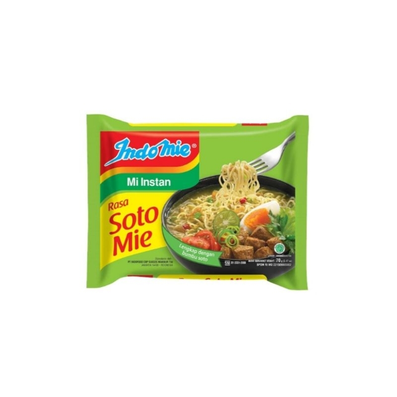 

INDOMIE Soto Mie/Mie Soto/Mie Kuah/Mie Rebus/Soto Mie