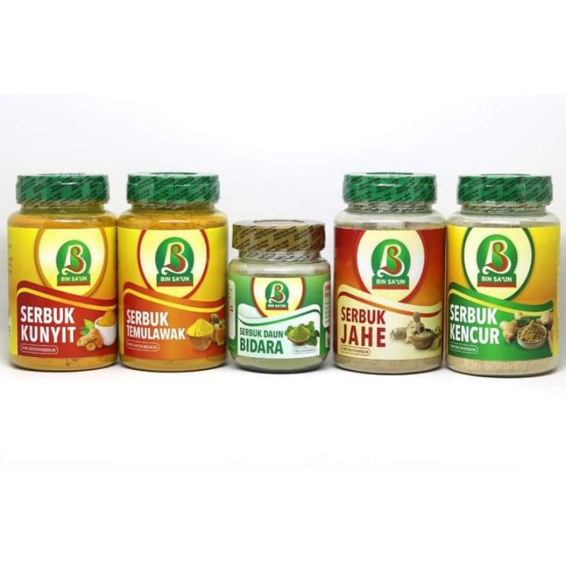 

SERBUK KUNYIT BIN SAUN Neto 120gr