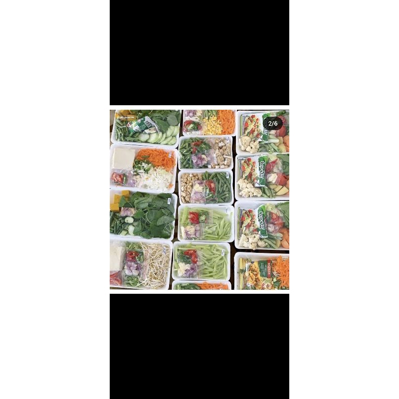 

Sayur siap masak bening bayam wortel