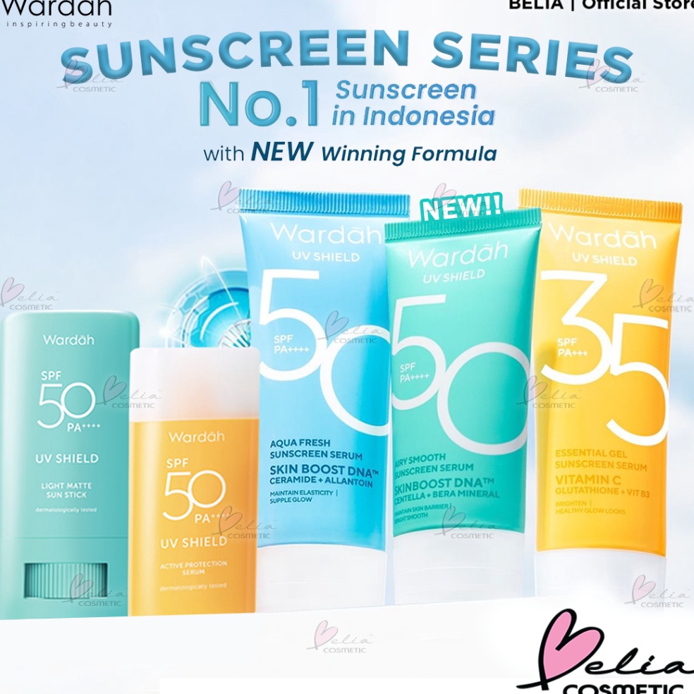 BELIA  WARDAH UV Shield Aqua Fresh Essence  Active Protection Serum  SPF 5 PA Sunscreen Sun Screen ART Y9D2