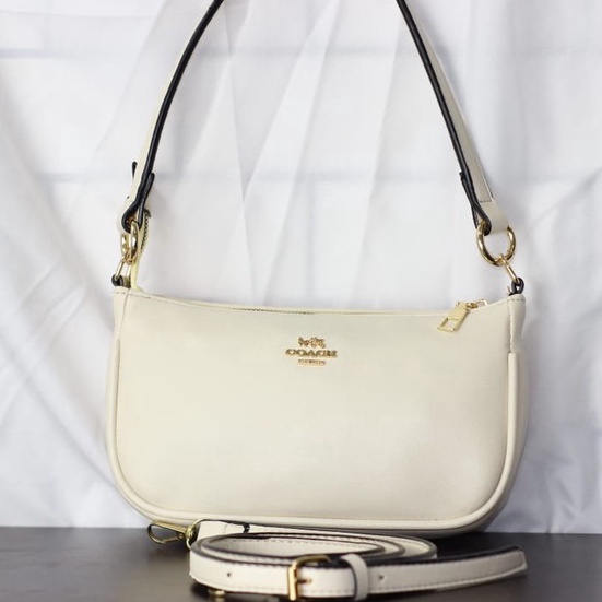 Best Seller Coach Top Handle Pouch Signature Mini Tas Selempang 2 Tali Full Colour  Mini Shoulders B