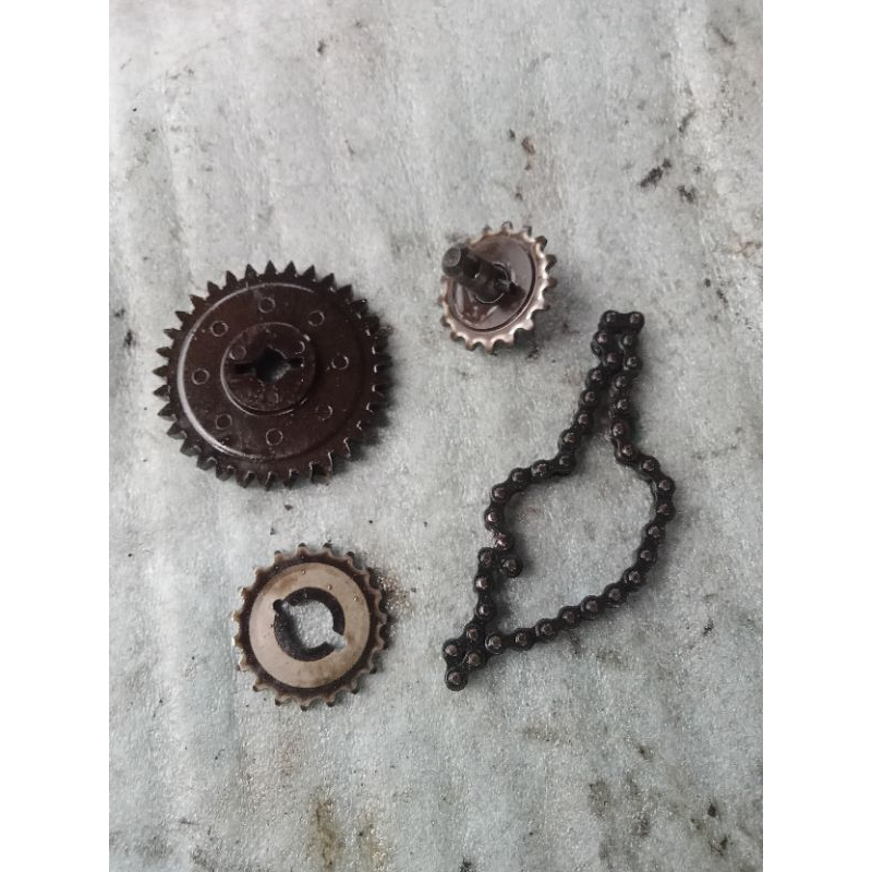 GIGI WATERPUMP POMPA OLI VARIO 110 KARBU - VARIO TECHNO 110 KARBU