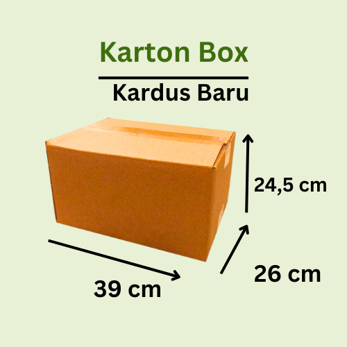 

Kardus Karton Box 39x26x24,5 CM Dus Packing Packaging Polos