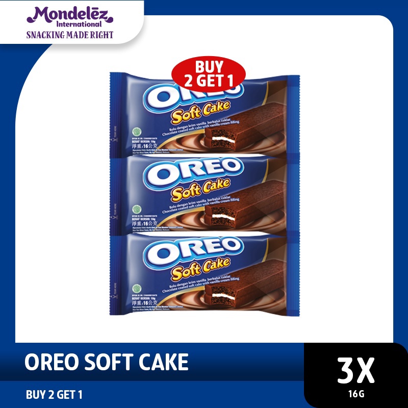 

1212 Brands Festival Oreo Softcake 12x16gr Triple Pack