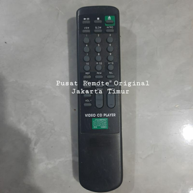 REMOTE REMOT VIDEO PLAYER SONY ORIGINAL