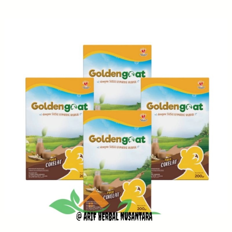 

Paket Murah 4 Box Goldengoat | Golden Goat Susu Kambing Etawa Murni Original