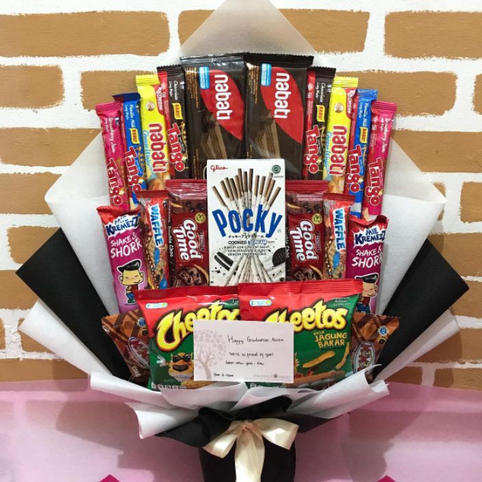 

KODE RSL463 BP45 READY STOCK BISA KIRIM DI HARI YANG SAMA BOUQUET SNACK BUCKET SNACK BUKET MAKANAN SNACK BUKET