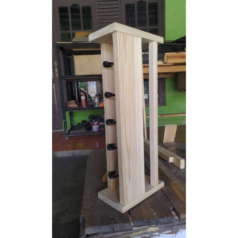 EQProject - Rak Bumbu Dapur / Gantungan Baju Dinding / Tempat Parfum / Rak Tempel Dinding