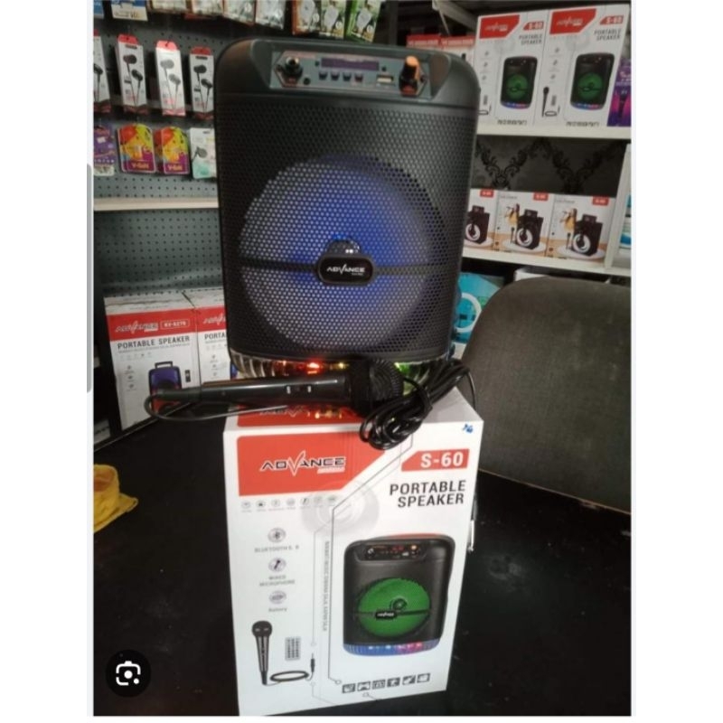 SPIKER PORTABEL BLUETOOTH ADVANCE S60