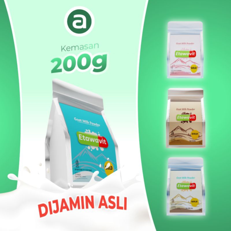

Susu Kambing Etawavit 200g DIJAMIN ASLI