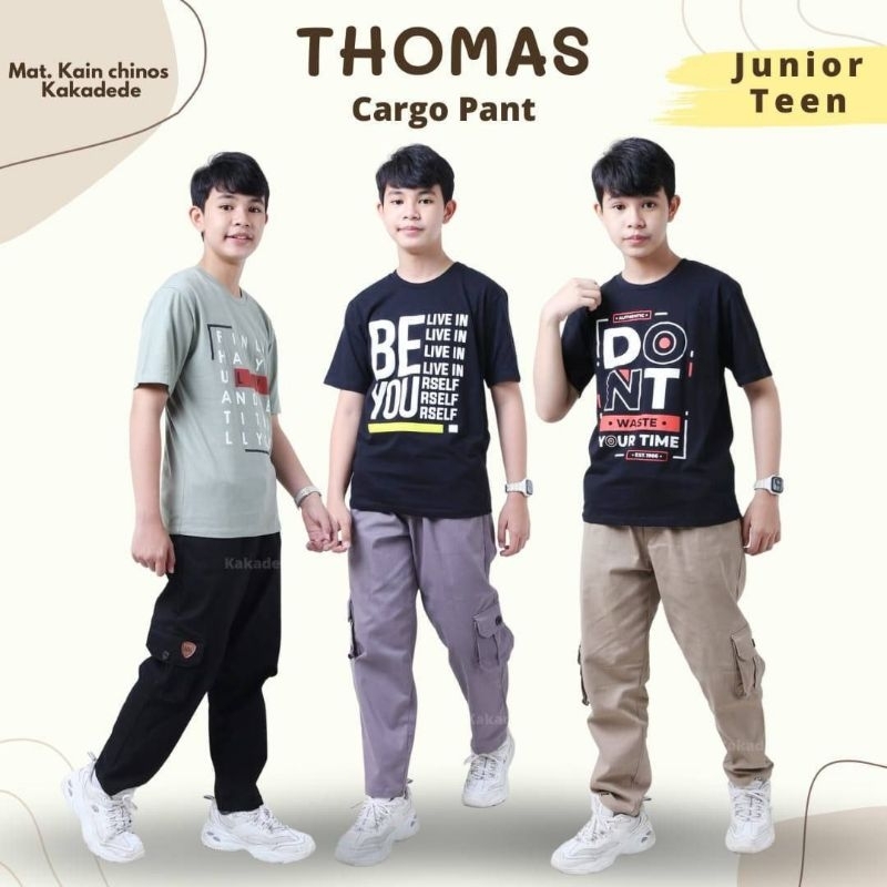 THOMAS CARGO PANTS || CELANA CARGO ANAK || By. KAKADEDE