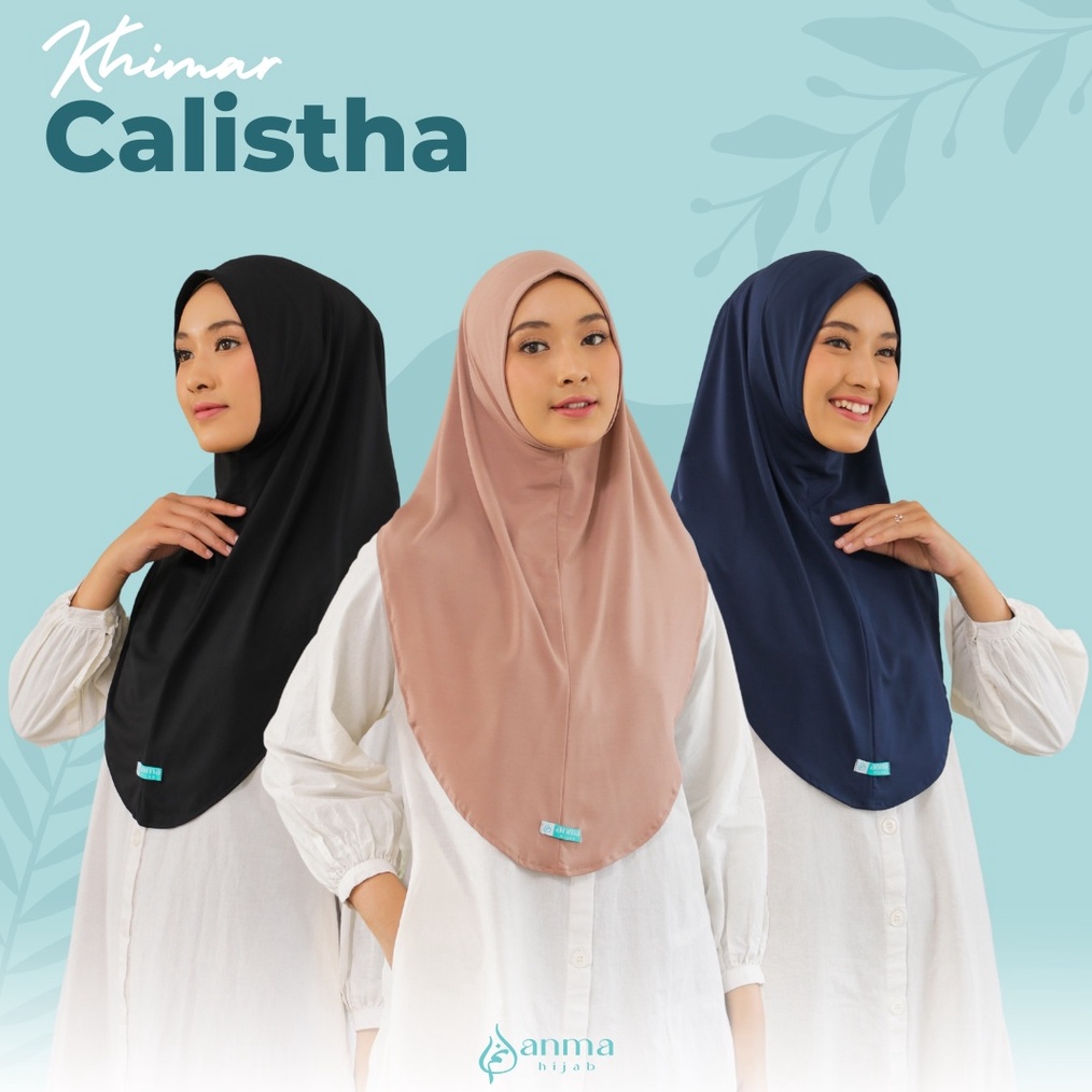 1212 BRANDS FESTIVAL Khimar Calistha By Anmahijab  Khimar non pet  hijab instan  jilbab instan  Jers