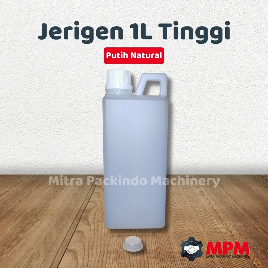 Jerigen 1 Liter 1L Tinggi Natural Baru Madu
