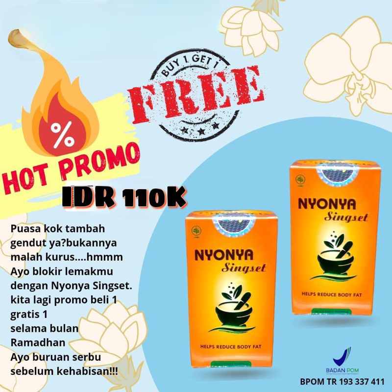 nyonya singset beli 1 gratis 1