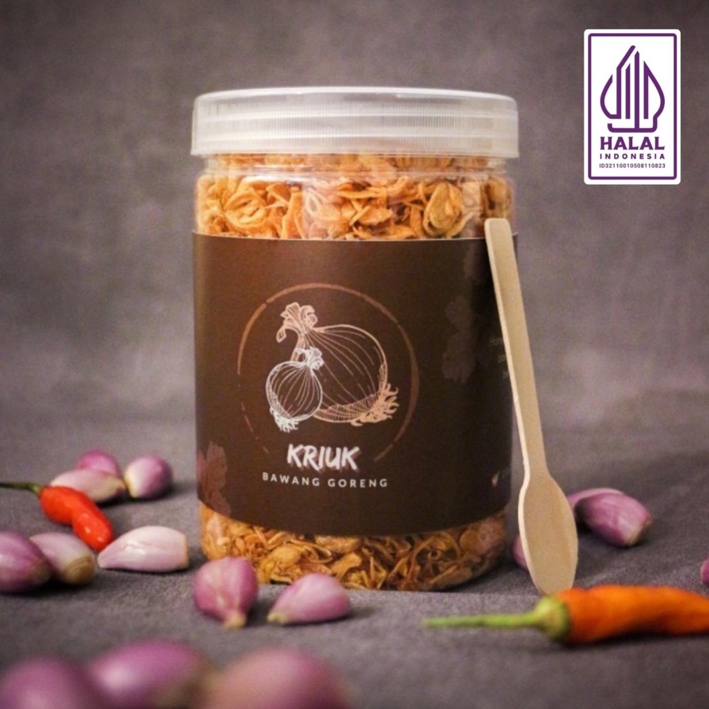 

Terbaru Bawang Goreng Premium KRIUK Premium Fried Shallots KRIUK