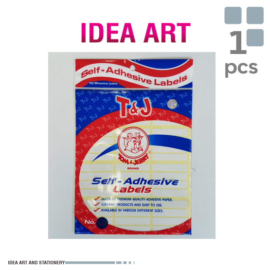

T&J Labels Stiker Putih No. 126 / pack