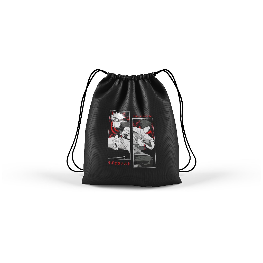 DEMOLISH - Tas Serut Anime / Tas serut Sekolah / Tas serut Olahraga / Tas Serut Anak / Tas Serut Ant