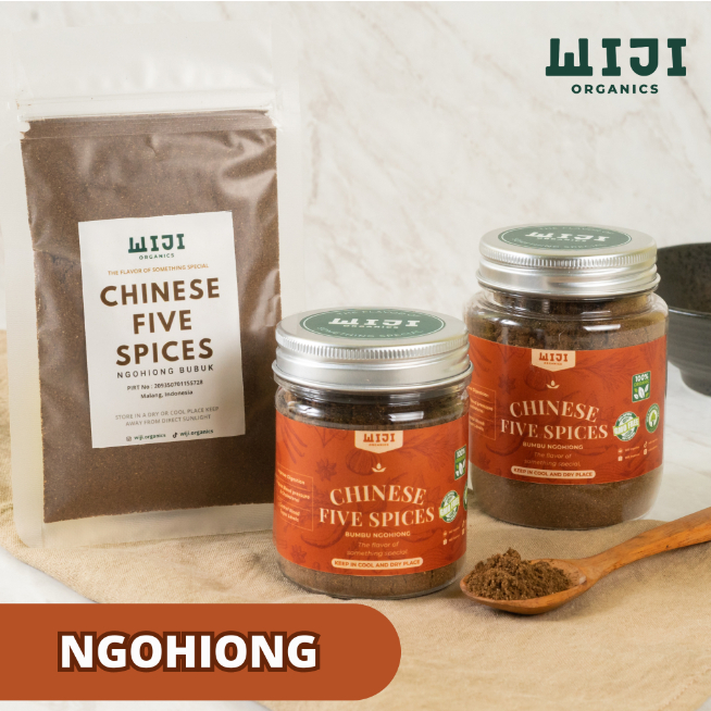 

Chinese Five Spices Powder | Bumbu Ngohiong Bubuk Mix Premium - MED 40gr