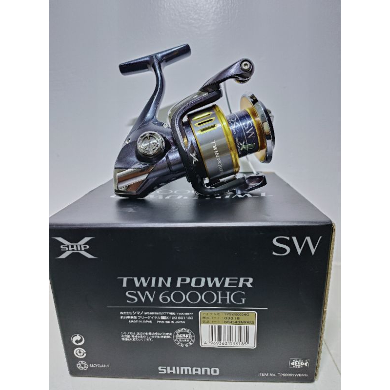 reel Shimano twin power sw 6000 hg bekas/second SOLD OUT