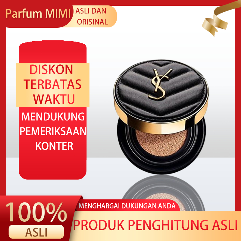 YSL Le Cushion Encre De Peau Luminous 14g Matte Cushion Foundation 5g #B10 #B20 【100% Original】