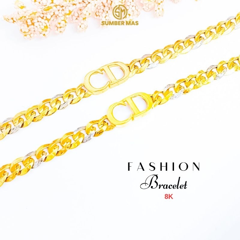 GELANG RANTE CD EMAS 8K - SUMBER MAS