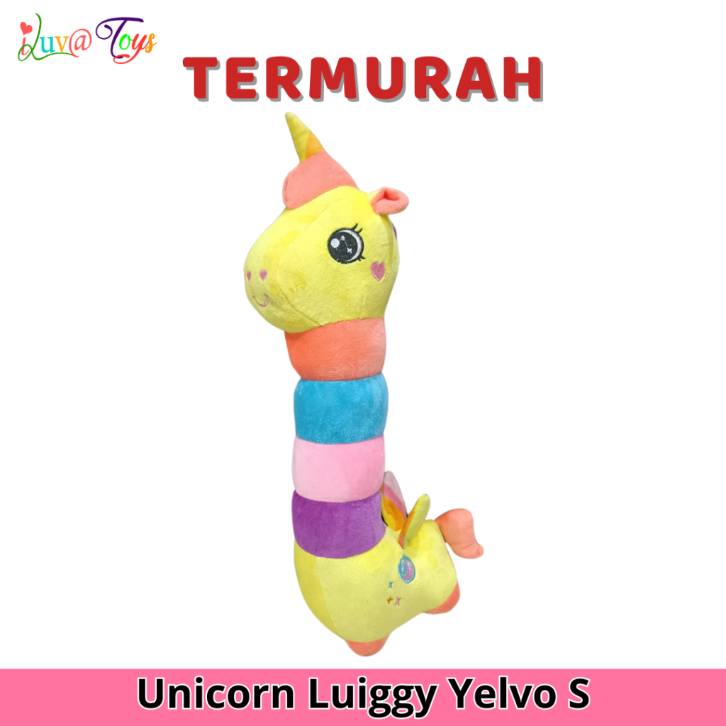 Boneka Unicorn Luiggy Boneka Unicorn Boneka Lucu Boneka Unicorn Warna-warni Boneka Anak-anak | 11465