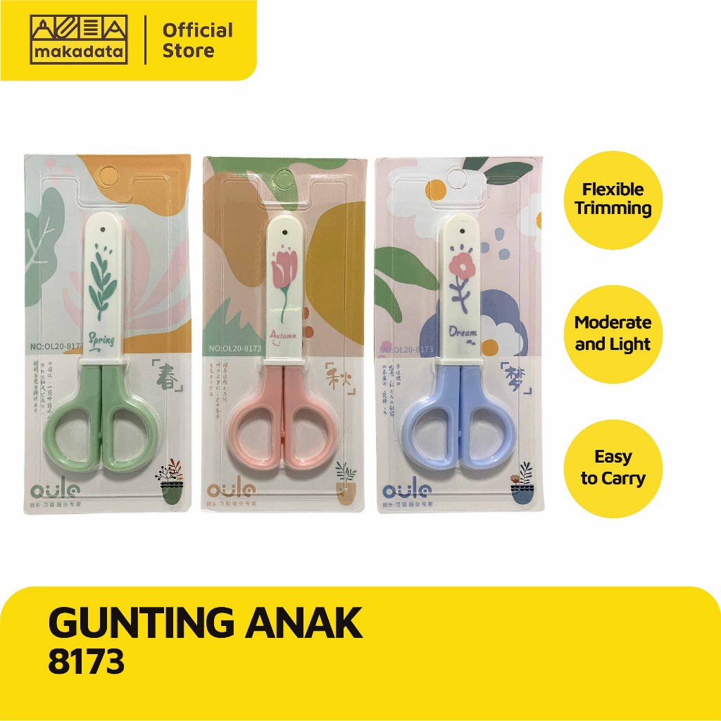 

SCISSORS | GUNTING ANAK 8173 (1 PCS) MURAH