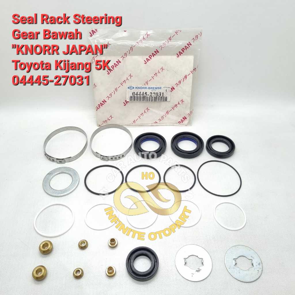 SEAL KIT POWER STEERING BAWAH LOW KIJANG 5K 04445-27031 KNORR