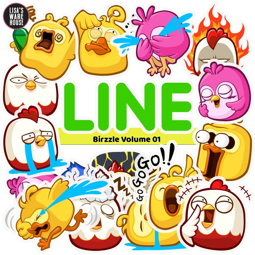 

Sticker Line Birzzle Volume 01