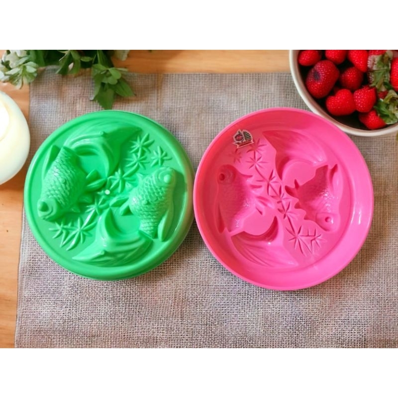 Cetak puding mawar tangkai/ Cetak kue bolu puding/ cetak agar ikan koi