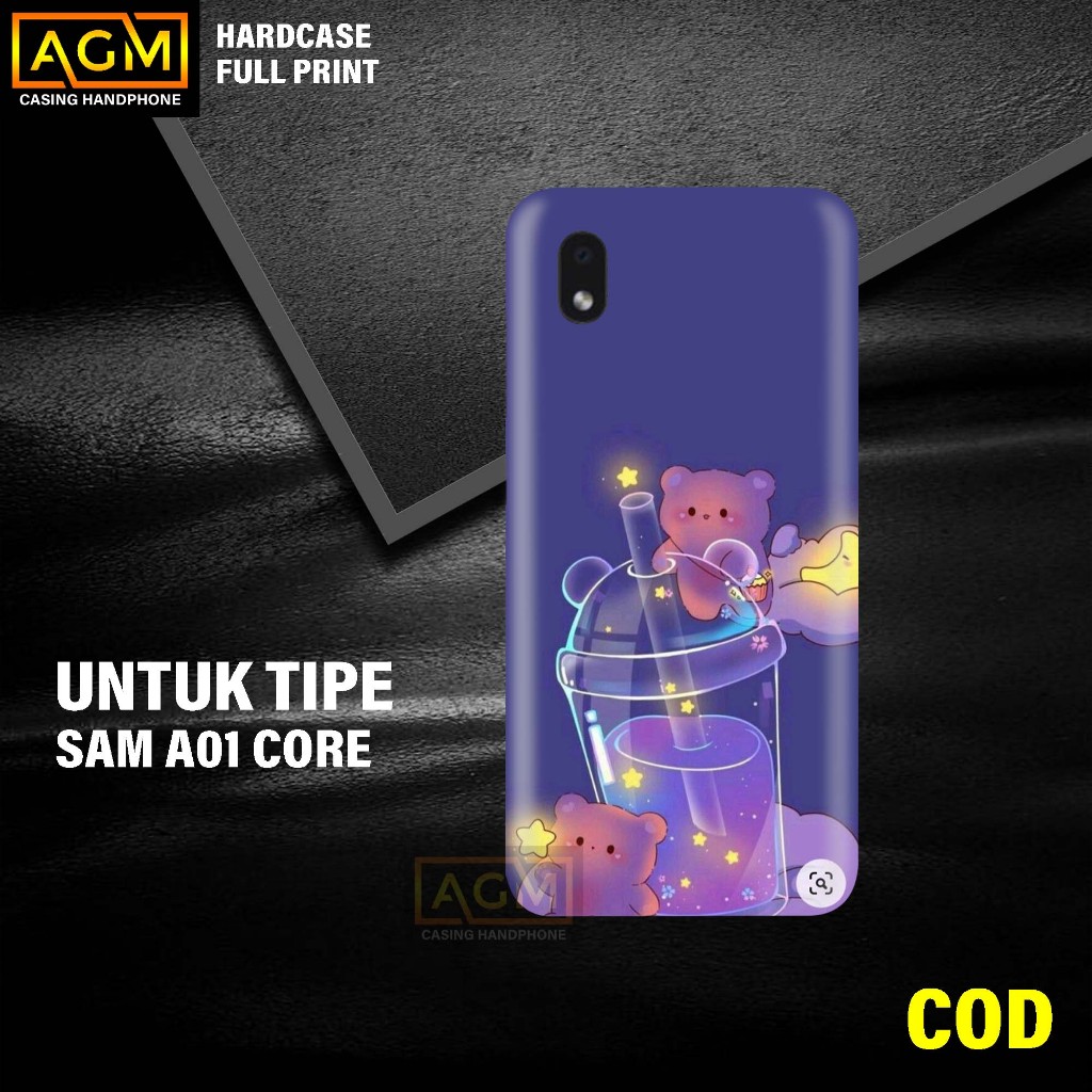 Case Samsung A01 Core - Casing Hp Samsung Motif Boba Terbaru Hardcase fullprint 3D Case - Kesing Hp 