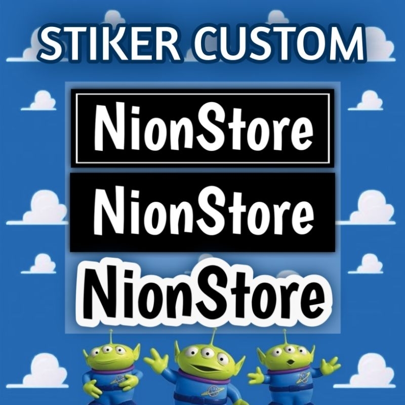 

STIKER VYNIL ANTI AIR CUSTOM NAMA / TULISAN / FOTO