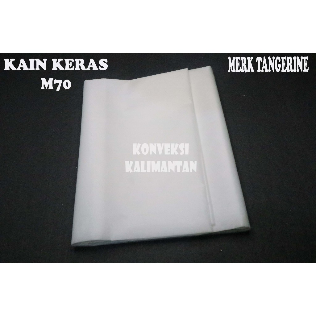 Kain Keras / Kain Kerah Merk Tangerine M70