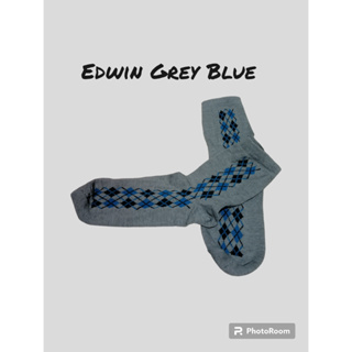 Kaos Kaki Edwin Greyish - Ziyadah Store