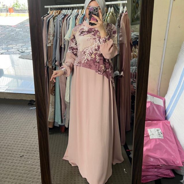 GAMIS BEW RIANI KOMBI MOTIF 04