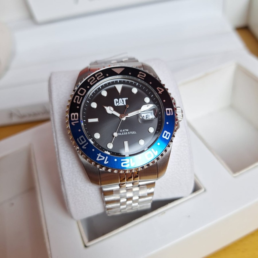 JAM TANGAN PRIA CATERPILLAR CAT AO.141.11.126 STAINLESS ORIGINAL