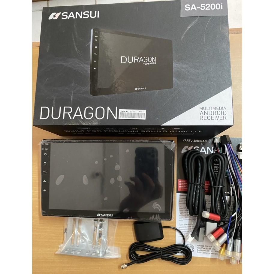 Head unit android Sansui Duragon SA-5200i 9in