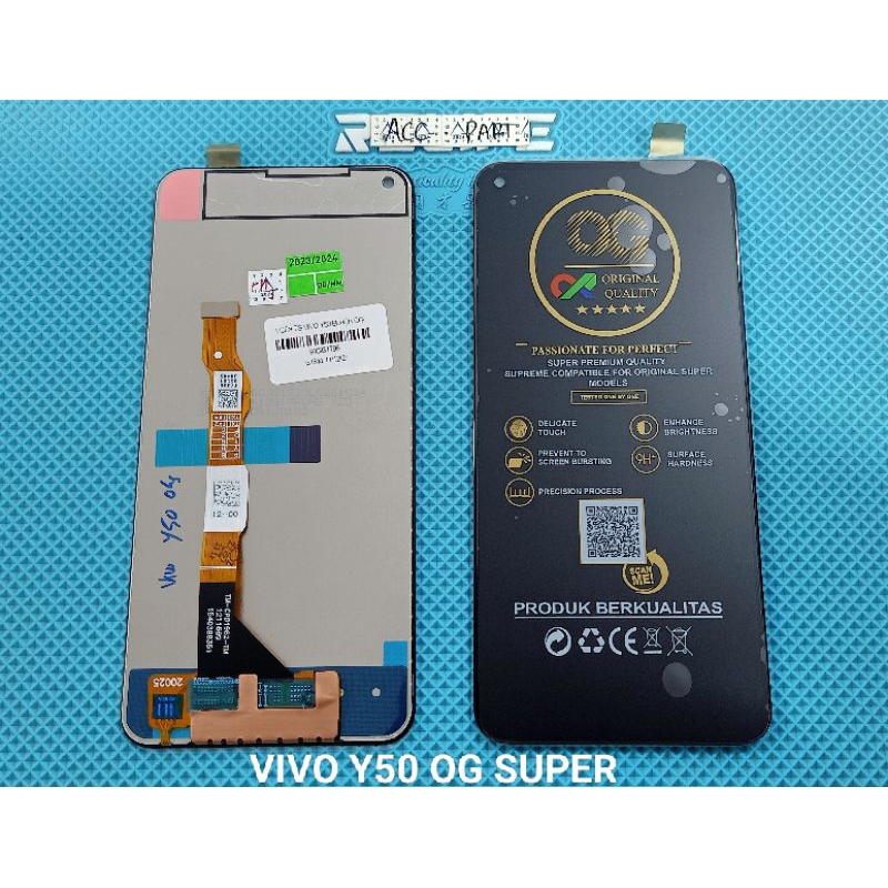 LCD VIVO Y50 ORI BLACK