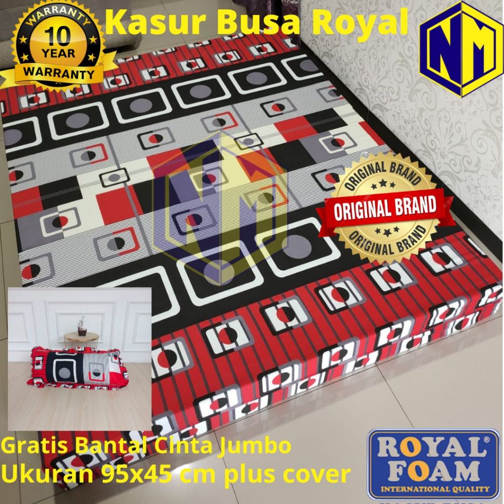 Kasur Busa Royal Ori Anti Kempes Garansi 10 tahun