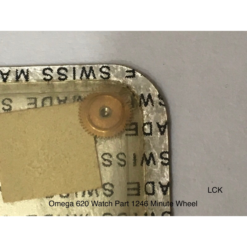 Omega 620 Watch Part 1246 Minute Wheel / Omega 620 Part 1246 untuk Mesin Jam Tangan bagian Roda meni
