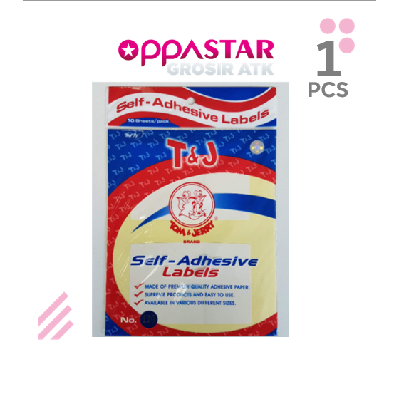 

T&J Labels Stiker Putih No. 120 / Pack