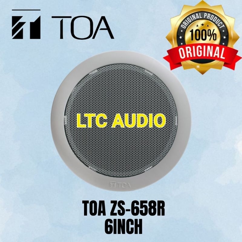 Ceiling Speaker Plafon TOA ZS-658R Original / ZS 658R / ZS658R