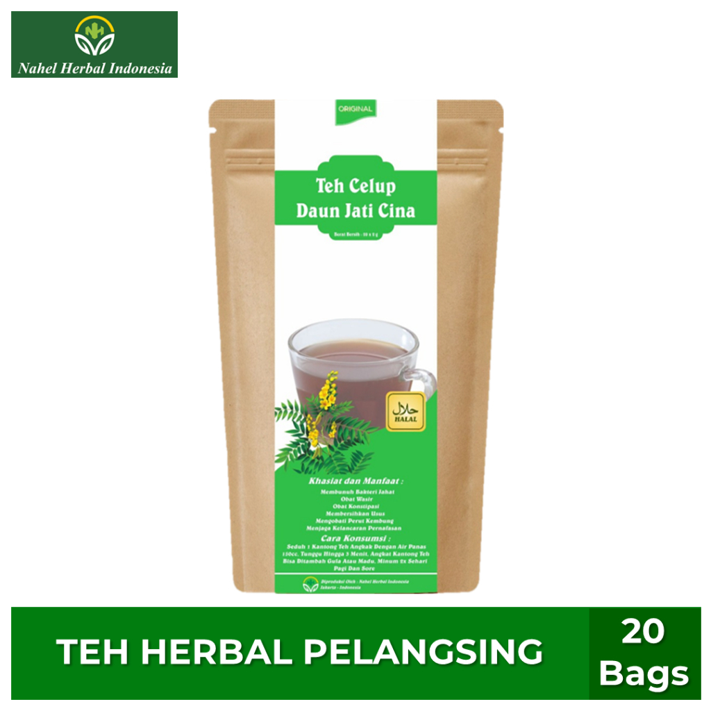 Teh Detox Herbal Alami Peluntur Penghancur Lemak Membandel Original 1000% - Slimming Tea Strong Jamu