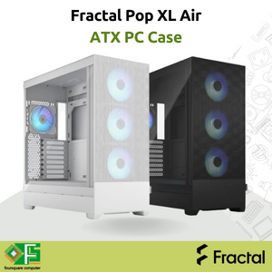 Fractal Pop XL Air + 4x ARGB Fan | Casing PC ATX | CPU PC Case Gaming