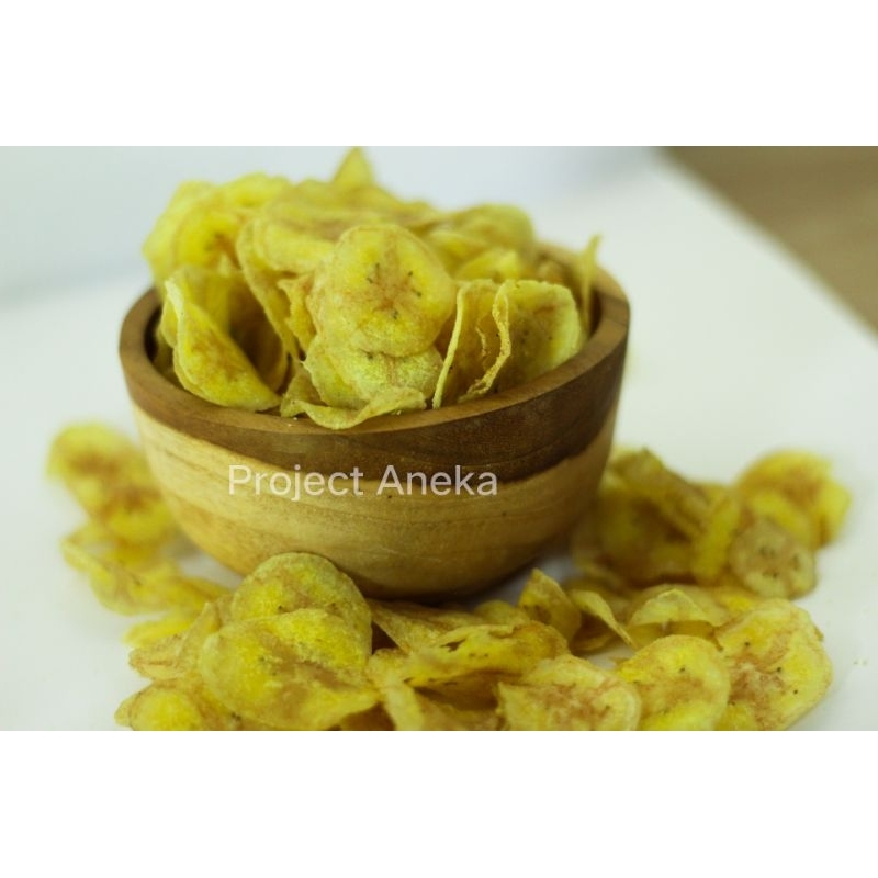 

KRIPIK PISANG BULAT 250 GRAM GURIH SNACK RENYAH ENAK